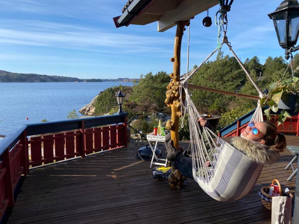 Ferienhaus „Draumen“ In Norwegen Bomlo Buitenkant foto