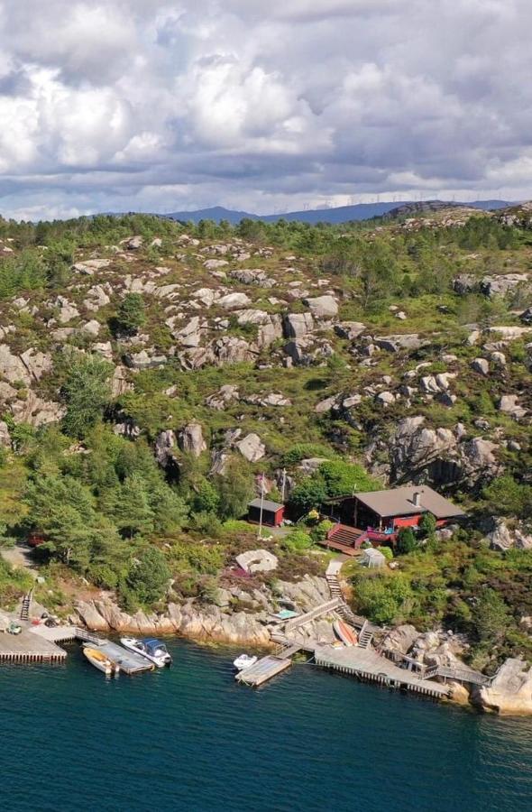 Ferienhaus „Draumen“ In Norwegen Bomlo Buitenkant foto